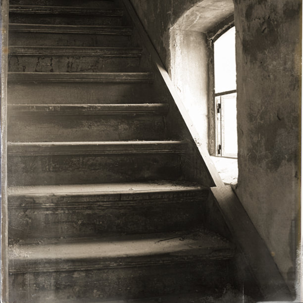 老阁楼楼梯