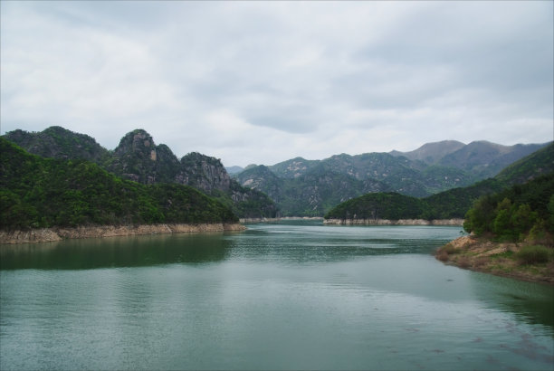 湖,非都市风光,高山