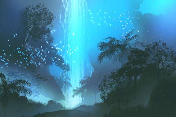 waterfalls