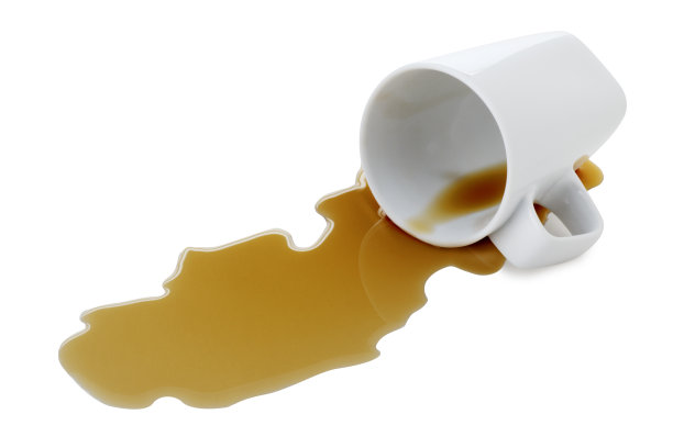 spilled