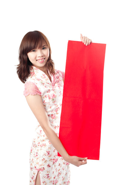 传统节日东方女性服饰