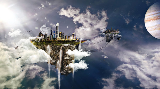 floating