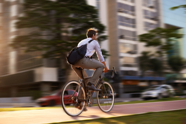 biking