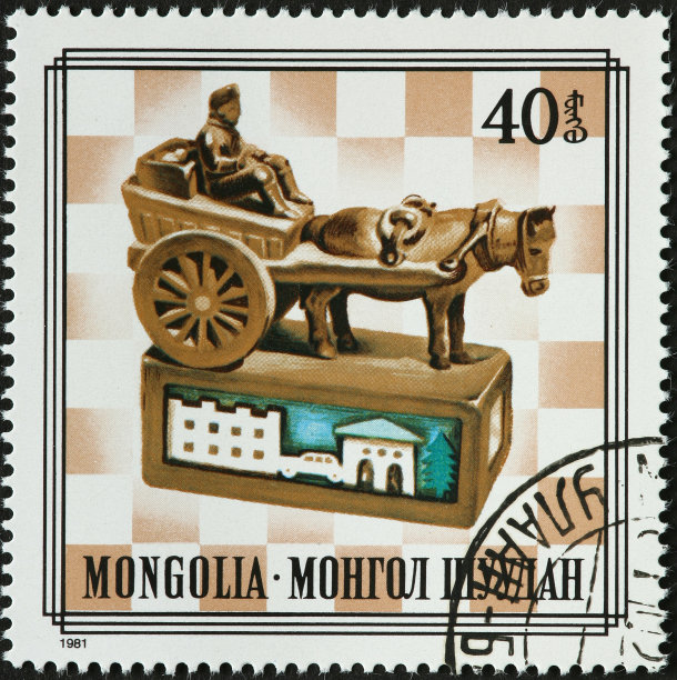 蒙古马车