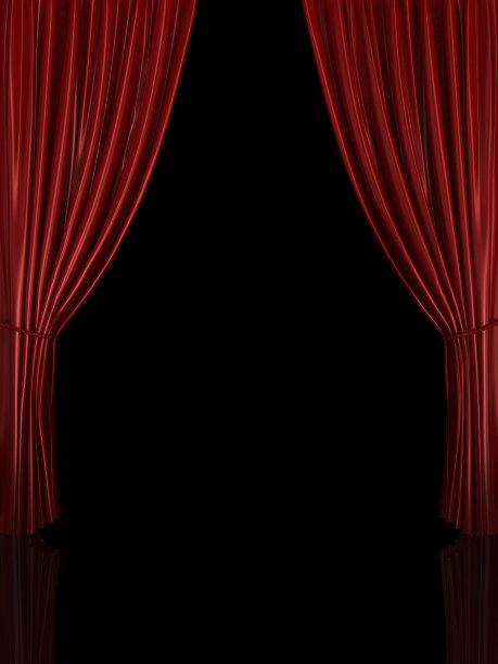 舞台电影院表演背景