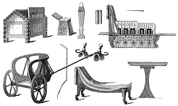 古代马车插画