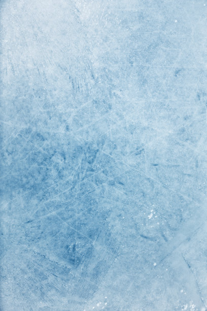 蓝色冰面纹理背景图