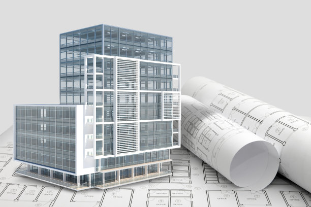 办公大楼建筑模型