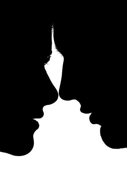 年轻的情侣在一起