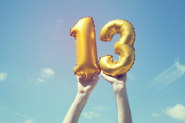 13