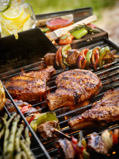 竖版餐饮美食烧烤