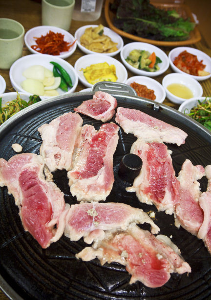 韩国首尔各种肉类