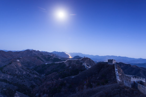 长城星空