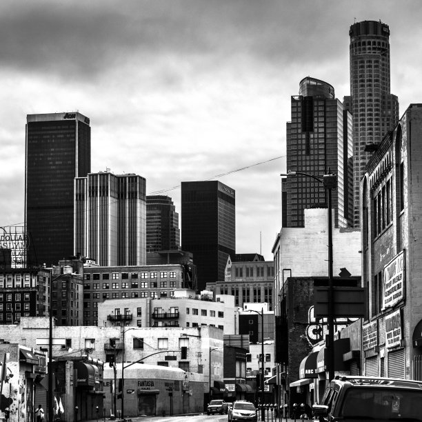 洛杉矶城市剪影