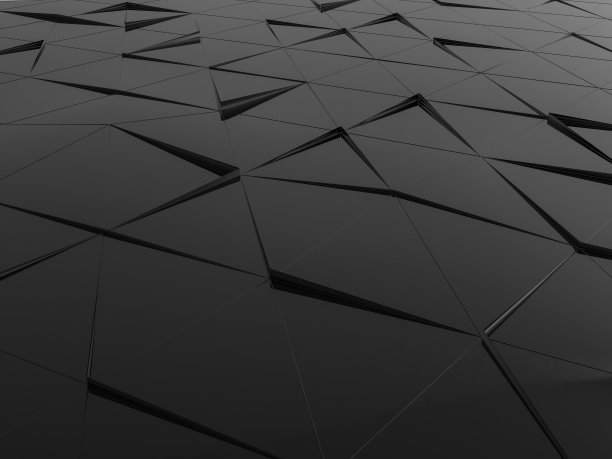 立体几何抽象拼接背景