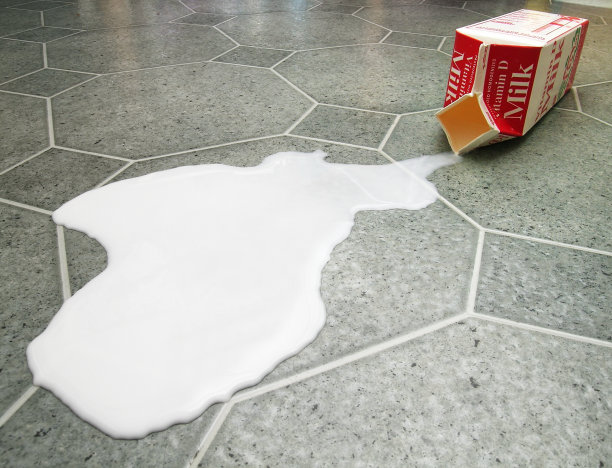 spilled