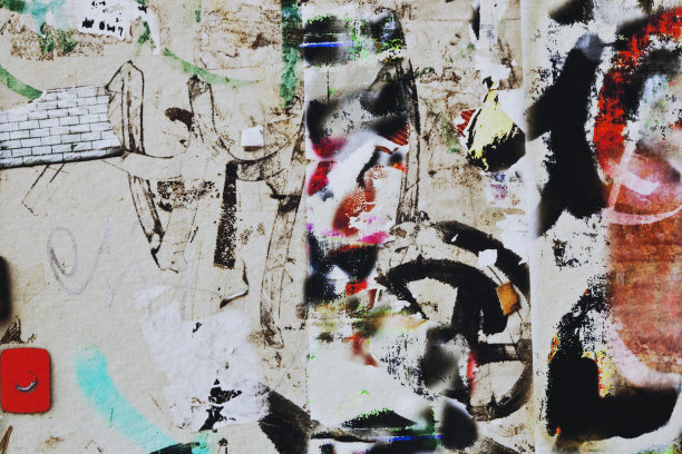 文字背景装饰画