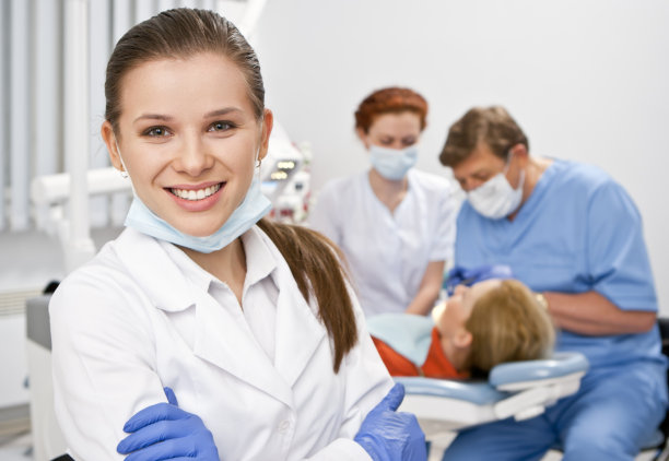 牙科设备,牙医助手,医疗流程