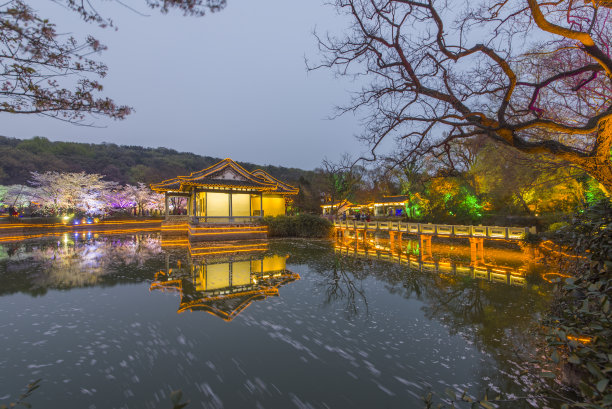 京杭大运河黄昏