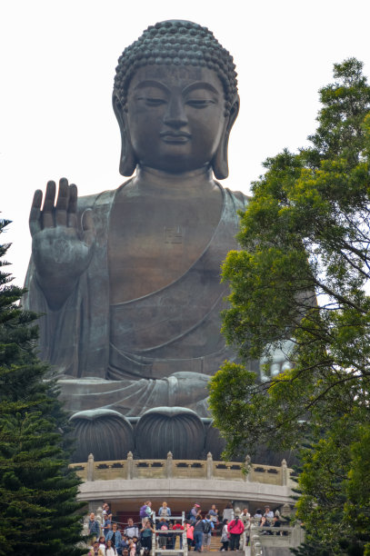 宝莲禅寺 大屿山风光