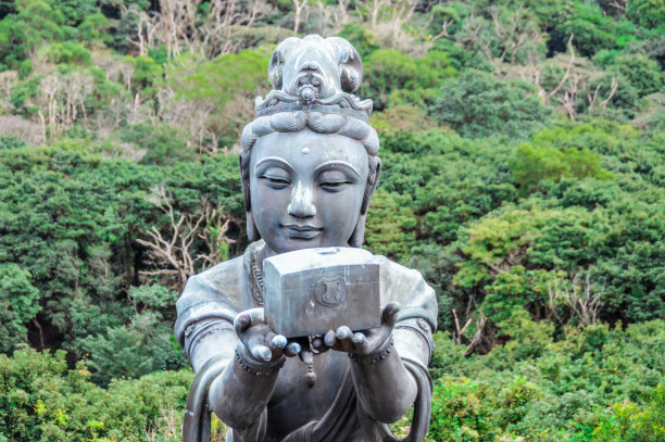 宝莲禅寺 大屿山风光