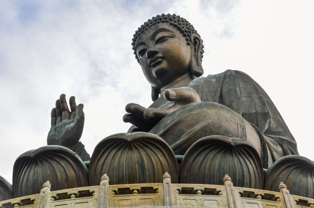 宝莲禅寺 大屿山风光