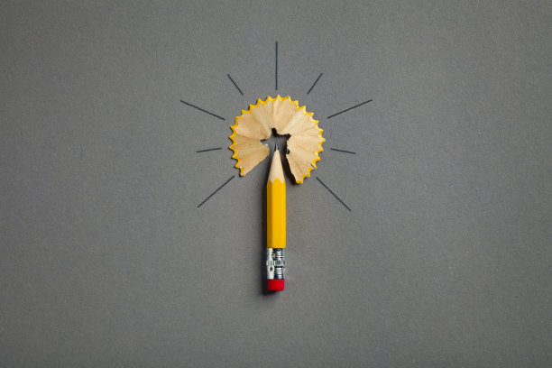 创意灯泡铅笔