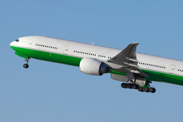 巨大的飞行器波音777