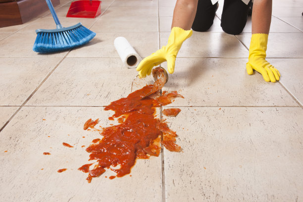 spilled