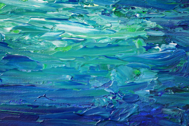 大海抽象画