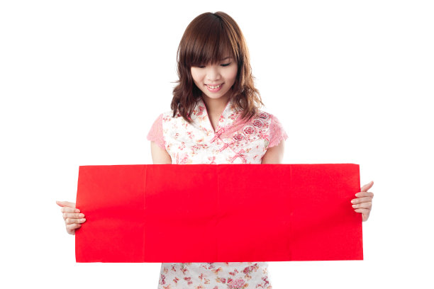 传统节日东方女性服饰