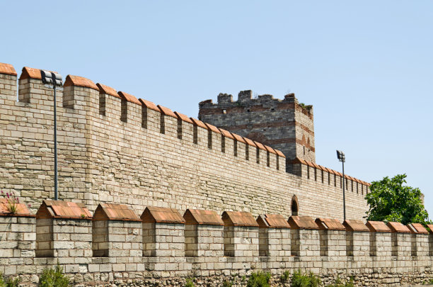 围墙,要塞,建筑