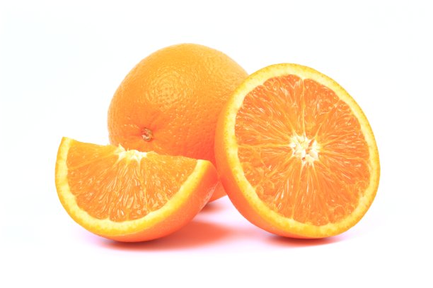 橙白背景