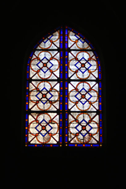 教堂染色玻璃