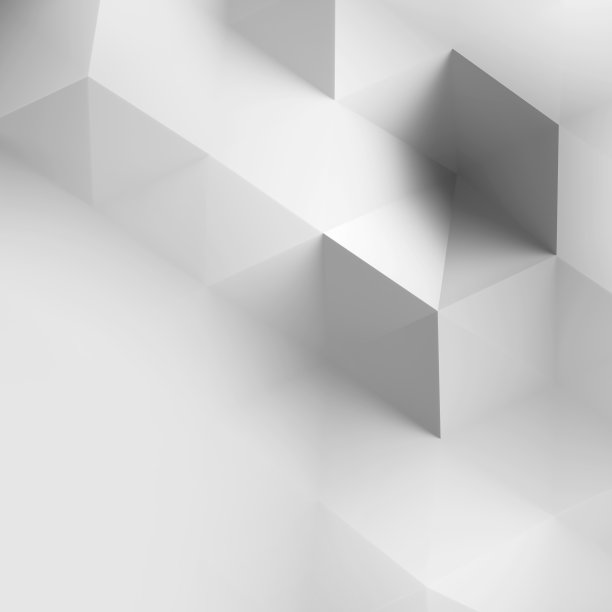 灰色几何图形封面