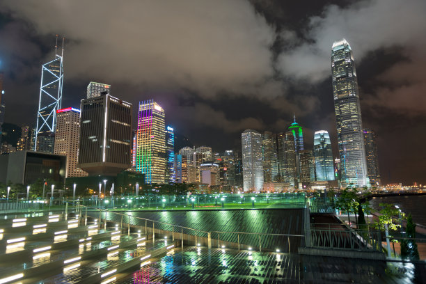 香港地标建筑中银大厦