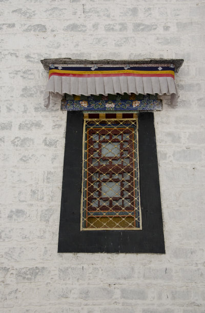 布达拉宫墙