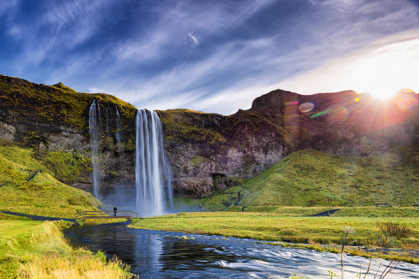 waterfalls