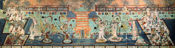 中式壁画