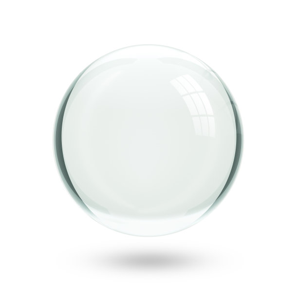 透明水晶球