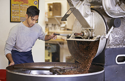 生产咖啡