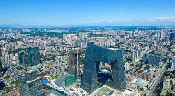 北京鸟瞰图