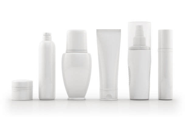 美容化妆品包装插画