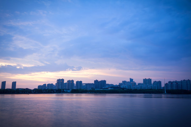 京杭大运河黄昏
