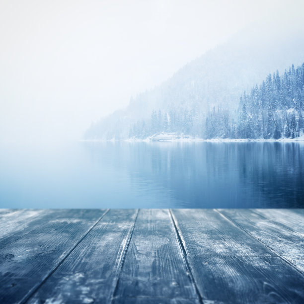 冰天雪地 冬天 雪景 风景 自