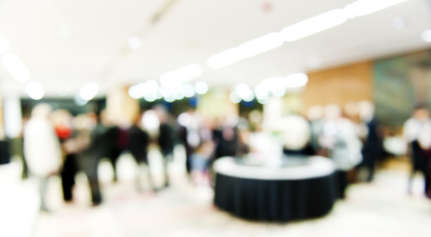 蓝色论坛活动大会背景