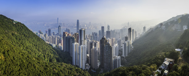 香港地标建筑中银大厦