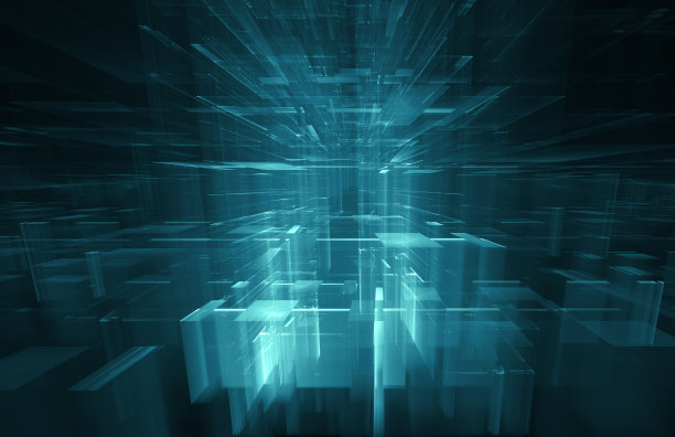 科技感蓝色光效