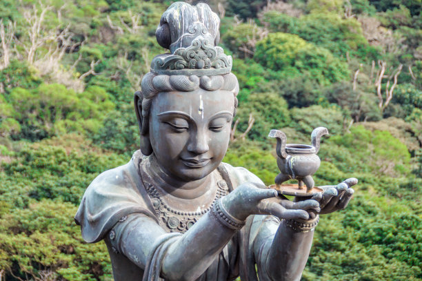 宝莲禅寺 大屿山风光