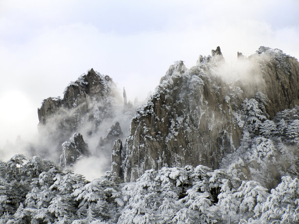 黄山俯瞰